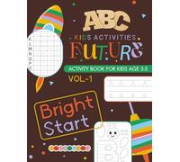 ABC Tracing & Coloring Book for Kids Ages 3-5: Learn to Write Letters A-Z with Fun Practice (Bright Start Vol. 1)