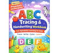 ABC Tracing & Handwriting Workbook for Kids: Learn Letters, Practice Writing & Build Early Pen Control
