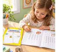 ABC Tracking Handbook Lettera Tracking A a Z Lettere maiuscole e minuscole Scrittura Manuale di pratica e Libro di scrittura di apprendimento dei bambini, per l'uso da parte delle famiglie nella prima