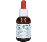 ABC Trading Propoli Estratto Analcolico 30% Gocce 30 ml Soluzione oral