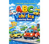 ABC Vehicles Coloring Book- Small Size Edition