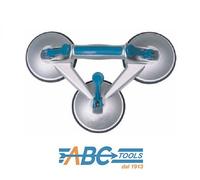 ABC VENTOSA PER VETRI GOMMA TIPO 3 VENTOSE D. 120 mm LEVA PER BLOCCAGGIO C6140/3