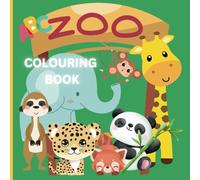 ABC Zoo Colouring Book: Educational colouring pages with animals and alphabets A to Z for preschool children ages 3-5