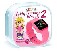 ABC123 Orologio per imparare a usare il vasino, promemoria per bambini, resistente all'acqua, timer per imparare a usare il bagno, per bambini e bambini (rosa)