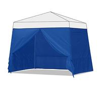 ABCCANOPY Argento Rivestito Instant Canopy Sunwall per 10 x 10 Metri, 10 x 20 Piedi Gamba Dritta Pop up Canopy, 1 Confezione Sidewall Solo, Bianco