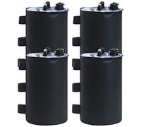ABCCANOPY Gazebo, borsa per pesi d'acqua portatile, pesi per gambe riempibili in acqua, per gazebo pop-up, confezione da 4 pezzi, colore: nero