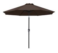 ABCCANOPY Ombrellone con pulsante per l’inclinazione, per il cortile, tavolo, mercato, giardino, terrazza e piscina, 8 stecche, oltre 13 colori, diametro: 19 cm / 22,9 cm / 25,4 cm