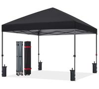 Abccanopy Tenda parasole, gazebo, da esterno, facile elevamento,10x10 serie blocco centrale