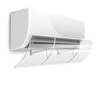 ABCCC Deflettore condizionatore & Aria condizionata Vento per climatizzatore impedisce il soffiaggio diretto trasparente Parabrezza