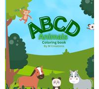 ABCD Animals Coloring Book
