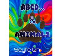ABCD... & animals: Kids Coloring Book with animals | Different Animals | Clear Illustrations and Convenient Coloring Area | 8.5 x 11 | Suitable for children aged 3 to 8 years