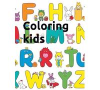 ABCD Coloring book: Alphabet Coloring book