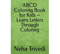 ABCD Coloring Book for Kids - Learn Letters Through Coloring
