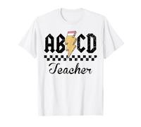 ABCD insegnante torna a scuola per insegnante studenti Maglietta