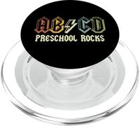 ABCD Rocks Back To School Preschool Rocks Funny Teacher PopSockets PopGrip per MagSafe