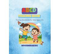 ABCD Tracing Book: Fun Tracing Workbook for Kids Ages 3-5 | Learn to Write All 26 Letters with Easy Practice Pages