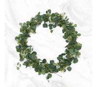 ABCDipper Ghirlanda di Edera Artificiale Foglie di Eucalipto Verde Finte Viti Fogliame Piante Rampicanti Appese per Decorazioni Interne ed Esterne