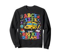 ABCs 123s And Big Kid Dreams Back To School Teacher Felpa