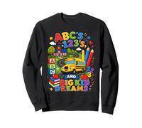 ABCs 123s And Big Kid Dreams Back To School Teacher Felpa
