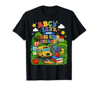 ABCs 123s And Big Kid Dreams Back To School Teacher Maglietta