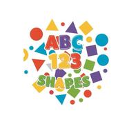 Abc's 123's And Shapes, coloring book