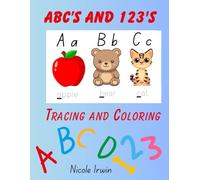 ABC's and 123's Tracing and Coloring Book