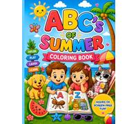 ABC's of Summer: Summer Alphabet Coloring Book for Kids