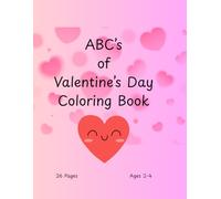 ABC's of Valentine's Day Coloring Book