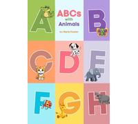 ABCs with Animals: Letters, Preschool Learning, Learning Aids, Gifts for Kids Ages 1, 2, 3, 4, 5 Years