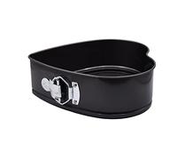 Abcsea 1 Pezzo Stampo per Torta a Cuore, Stampo per Dolci, Teglie per Dolci, Teglia per Budino, Stampi per Dolci da Forno 25 cm, Senza PFOA, Robusto Acciaio al Carbonio da 1 mm