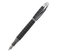 Abcsea Elegante Cappello A Cristallo Classico Elegante Classico Della Penna Stilografica, Cappuccio A Vite - griglia