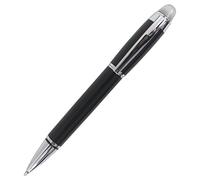 Abcsea Elegante Cappello Di Cristallo Classico Della Penna A Sfera, Cappuccio A Vite - nero