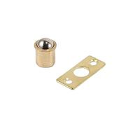 Abcsweet Pinze a sfera regolabili per porta 10 pezzi per porta armadio a sfera in ottone adatto per porta armadio armadio cucina durevole porta clip a sfera