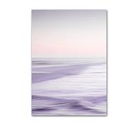 ABCWARRT Modern Wall Art Tela Pittura Viola Beach Vintage Auto Cobblestone Wavy Flower Poster Soggiorno Divano Decorazione Picture No Frame (50 * 70cm Nessuna Cornice,10)