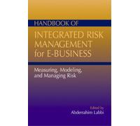 Abdel Labbi Handbook of Integrated Risk Management for E-Busi (Copertina rigida)