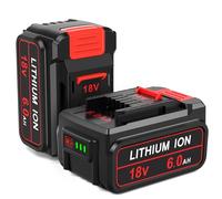 Abden - Batteria di ricambio per Einhell da 6000 mAh, compatibile con tutti i dispositivi PXC, Power x-Change