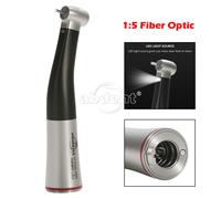 Abdent Dental 1:5 Contrangolo a LED in fibra ottica ad alta velocità black