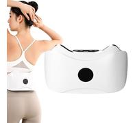 Abdominal Massager - Electric Vibration Massage Tool for Belly and Waist | Portable Slimming Device Promotes Relaxation Digestion and Circulation, Ideal for Home Workout, 26x5x15cm