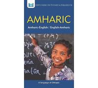 Abdu Ahmed Ali Amharic-English/ English-Amharic Dictionary & Phraseb (Tascabile)