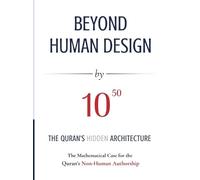 Abdul Zahir Sheikh BEYOND HUMAN DESIGN by 10⁵⁰ (Copertina rigida)