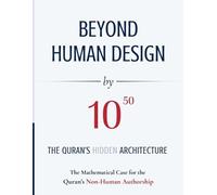 Abdul Zahir Sheikh BEYOND HUMAN DESIGN by 10⁵⁰ (Tascabile)