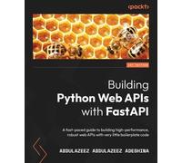 Abdulazeez Abdulazeez Adeshina Building Python Web APIs with FastAPI (Tascabile)
