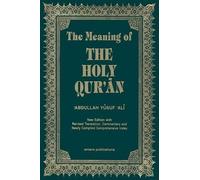 Abdullah Yusuf Ali The Meaning of the Holy Qur'an (Copertina rigida)