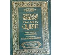 Abdullam Yusuf Ali (Englis The Holy Qur'an- Original Arabic (Copertina rigida)