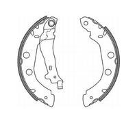 ABE C01002ABE Kit ganasce freno per NISSAN,RENAULT