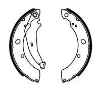 ABE C0Y009ABE Kit ganasce freno per CHRYSLER