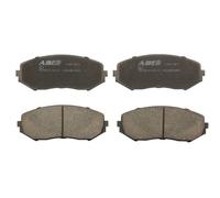 Set di pastiglie freno ABE C18021ABE, anteriore