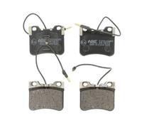 Set di pastiglie freno ABE C1C016ABE, anteriore