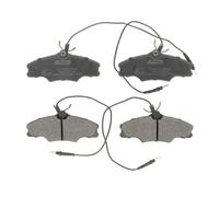 Set di pastiglie freno ABE C1P023ABE, fronte