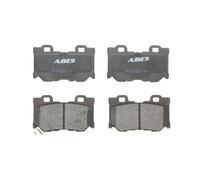 ABE C21049ABE Kit pastiglie freno, Freno a disco per FORD,INFINITI,NISSAN